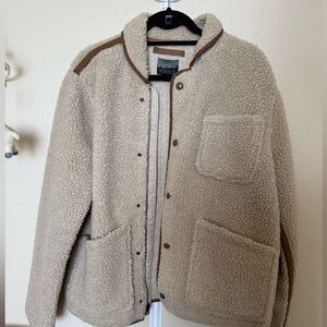 J. Crew Tan Sherpa Shirt Jacket
